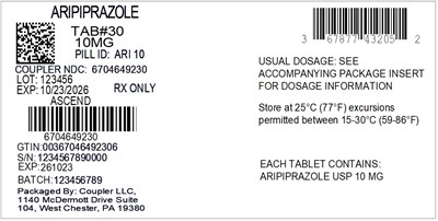Label (67877 432 05 Aripiprazole 10mg 67046 492 30)
